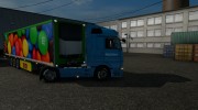 M&M’s cooliner trailer mod by BarbootX para Euro Truck Simulator 2 miniatura 7