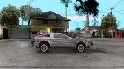 DeLorean DMC-12 (BTTF3) para GTA San Andreas miniatura 5