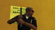 HQ Полицейская дубинка (With HD Original Icon) para GTA San Andreas miniatura 1