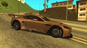 Aston Martin DBR9 for GTA San Andreas miniature 3