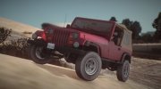 1988 Jeep Wrangler for GTA San Andreas miniature 4