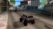 Hummer H2 MONSTER para GTA San Andreas miniatura 3