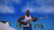 CSGO AK47  Aquamarine Revenge для GTA San Andreas миниатюра 3
