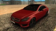 Mercedes-Menz CLS63 AMG para GTA San Andreas miniatura 1