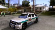 Chevrolet Avalanche Orange County Sheriff para GTA San Andreas miniatura 1