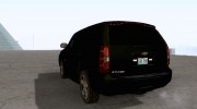 Chevrolet Tahoe 2009 Unmarked для GTA San Andreas миниатюра 3