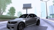 2011 BMW 1M E82 Coupe V2.0 для GTA San Andreas миниатюра 1