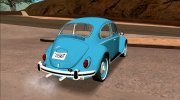 Volkswagen Beetle (Fusca) 1300 1974 for GTA San Andreas miniature 2