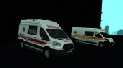 Fiat Ducato Швидка Медична Допомога для GTA San Andreas миниатюра 3