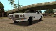1971 Pontiac Lemans Hardtop Coupe para GTA San Andreas miniatura 1