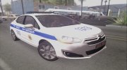 Citroen C 4 Lounge Милиция республики Беларусь для GTA San Andreas миниатюра 1