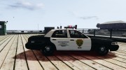 Ford Crown Victoria Raccoon City Police Car для GTA 4 миниатюра 5