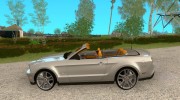 Ford Mustang 2011 Convertible para GTA San Andreas miniatura 2