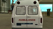Ford Econoline E-250 1986 ambulance для GTA San Andreas миниатюра 7