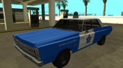 Plymouth Belvedere 4 door 1965 Chicago Police Dept for GTA San Andreas miniature 1