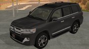 Toyota Land Cruiser 2017 для GTA San Andreas миниатюра 1
