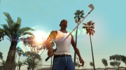 HQ Клюшка для гольфа (With HD Original Icon) para GTA San Andreas miniatura 3