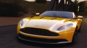 2017 Aston Martin DB11 для GTA San Andreas миниатюра 5