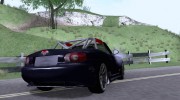 Mazda MX-5 для GTA San Andreas миниатюра 3