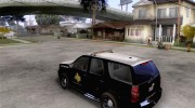 Chevrolet Tahoe Texas Highway Patrol для GTA San Andreas миниатюра 3
