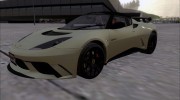 Lotus Evora GTE 2011 для GTA San Andreas миниатюра 1