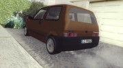 Fiat Cinquecento для GTA San Andreas миниатюра 3