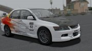 2006 Mitsubishi Lancer Evolution IX MR (USDM) для GTA San Andreas миниатюра 19