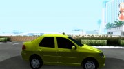 Fiat Albea Taxi para GTA San Andreas miniatura 4