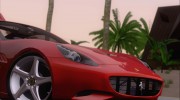 Ferrari California V2.0 для GTA San Andreas миниатюра 10