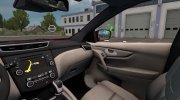 Nissan Qashqai 2016 для Euro Truck Simulator 2 миниатюра 6