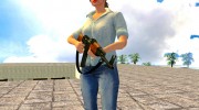 AK-47 с ремешком для GTA San Andreas миниатюра 2