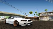 BMW E46 Sedan WideBody для GTA San Andreas миниатюра 1