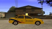 ВАЗ 2170 Приора Такси ТМК Форсаж для GTA San Andreas миниатюра 5