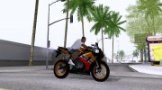 HONDA CBR 1000RR Repsol для GTA San Andreas миниатюра 4