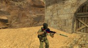 Cyan-black M4 with BvB for Counter Strike 1.6 miniature 4