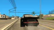 Porsche 911 Black V2 для GTA San Andreas миниатюра 3