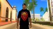 Футболка «Rammstein» для GTA San Andreas миниатюра 1