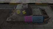 Качественные зоны пробития для T-25 для World Of Tanks миниатюра 2