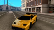 Lamborghini Diablo GTR V1.0 1999 для GTA San Andreas миниатюра 1
