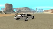 Nissan Skyline Mines (R34) 2002 for GTA San Andreas miniature 2