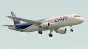 Airbus A320-200 LAN Airlines (CC-BAT) для GTA San Andreas миниатюра 14