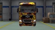 Скин Magma для MAN TGX для Euro Truck Simulator 2 миниатюра 2