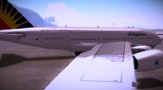 Airbus A380-800 Philippine Airlines для GTA San Andreas миниатюра 4