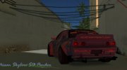 Nissan Skyline S13 Pandem для GTA Vice City миниатюра 2