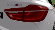 BMW X6M F86 2014 для GTA San Andreas миниатюра 3