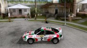 Toyota Celica GT4 DiRT для GTA San Andreas миниатюра 2