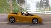 Ferrari 360 Spider para GTA San Andreas miniatura 4