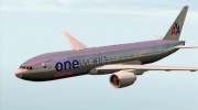 Boeing 777-200ER American Airlines - Oneworld Alliance Livery for GTA San Andreas miniature 22