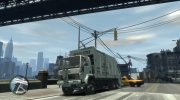Ford Cargo 1992 Мусоровоз для GTA 4 миниатюра 1