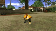 Футболка Rockstar para GTA San Andreas miniatura 4